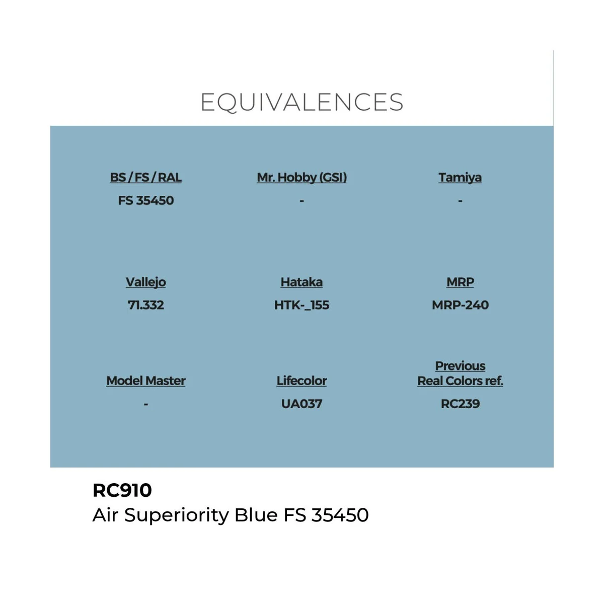 Real Colors: Air Superiority Blue FS 35450 17 ml. - AK Interactive ...