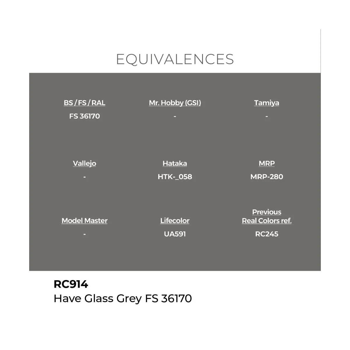 Real Colors: Have Glass Grey FS 36170 17 ml. - AK Interactive RC914