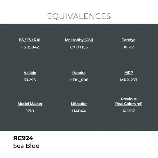 Real Colors: Sea Blue 17 ml. - AK Interactive RC924