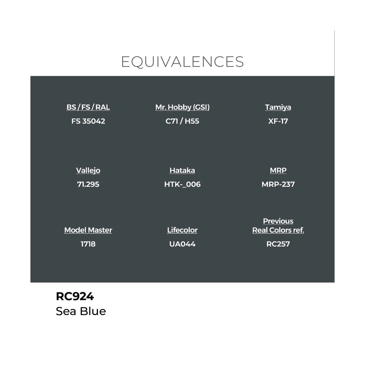 Real Colors: Sea Blue 17 ml. - AK Interactive RC924