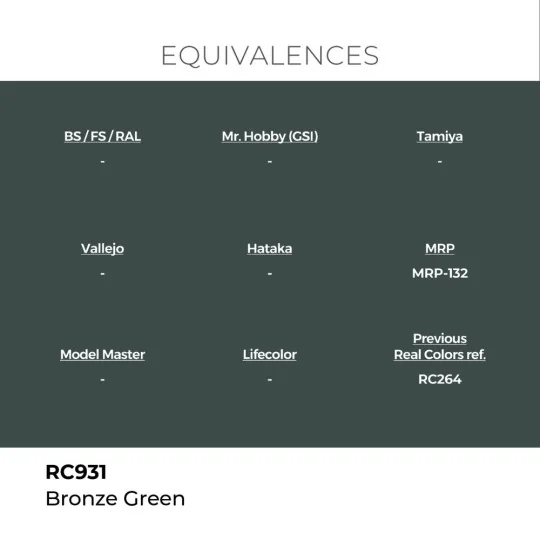 Real Colors: Bronze Green 17 ml. - AK Interactive RC931