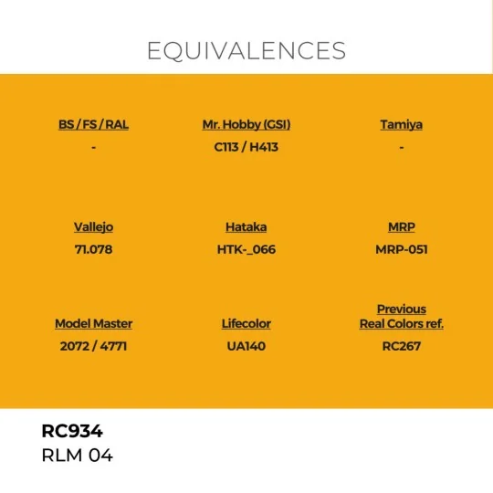 Real Colors: RLM 04 17 ml. - AK Interactive RC934