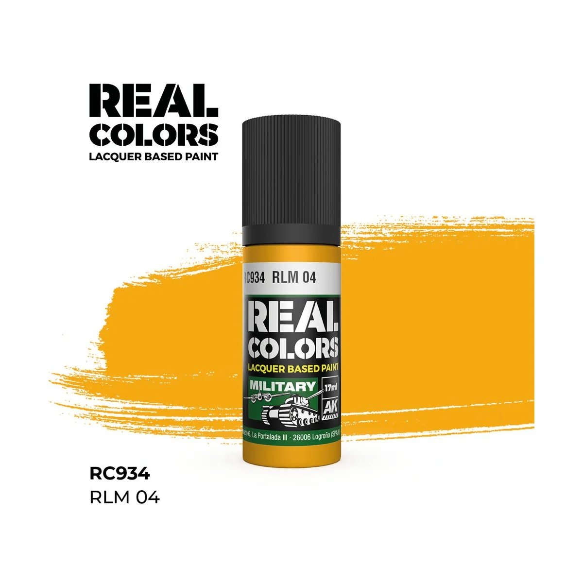 Real Colors: RLM 04 17 ml. - AK Interactive RC934