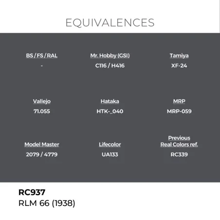 Real Colors: RLM 66 (1938) 17 ml. - AK Interactive RC937