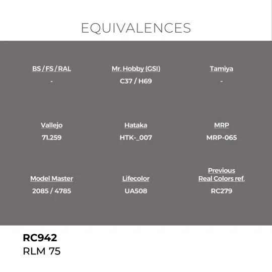 Real Colors: RLM 75 17 ml. - AK Interactive RC942