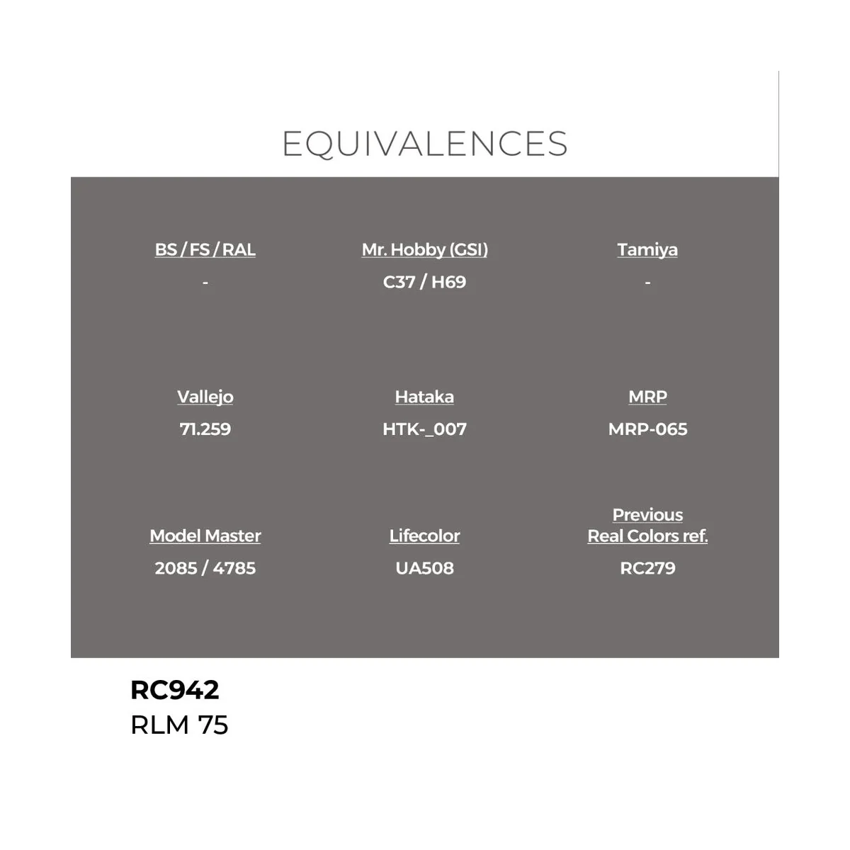 Real Colors: RLM 75 17 ml. - AK Interactive RC942