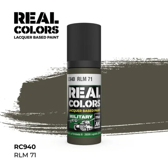 Real Colors: RLM 71 17 ml. - AK Interactive RC940
