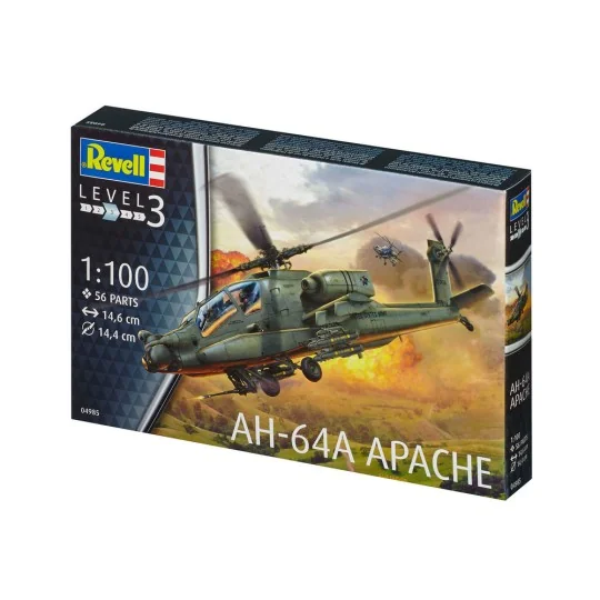 AH-64A Apache, 1/100 - Revell 04985