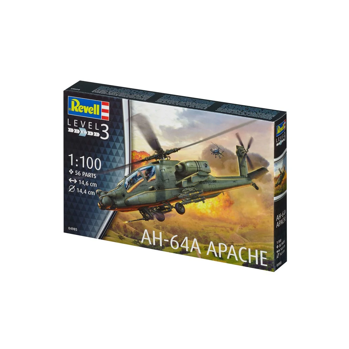 AH-64A Apache, 1/100 - Revell 04985