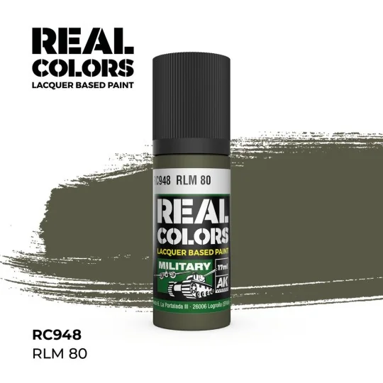 Real Colors: RLM 80 17 ml. - AK Interactive RC948
