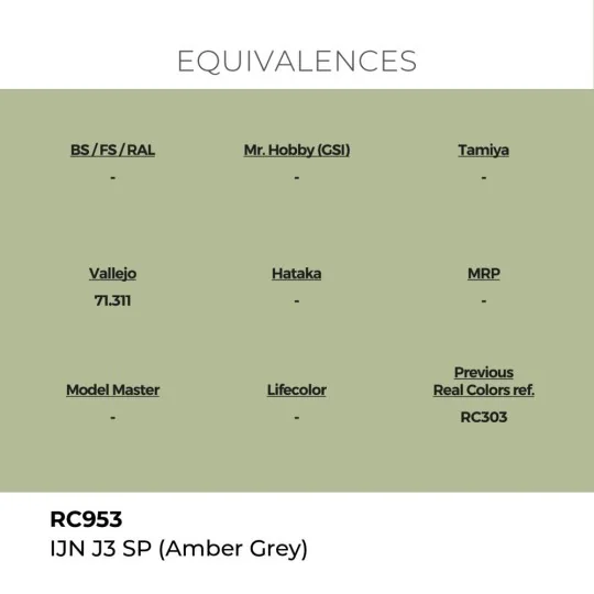 Real Colors: IJN J3 SP (AMBER GREY) 17 ml. - AK Interactive RC953