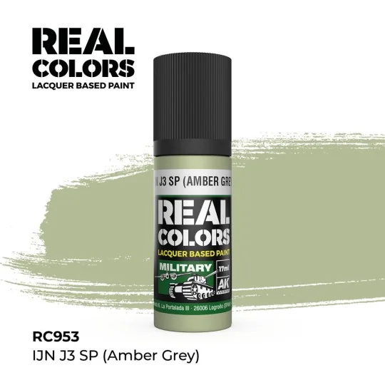 Real Colors: IJN J3 SP (AMBER GREY) 17 ml. - AK Interactive RC953