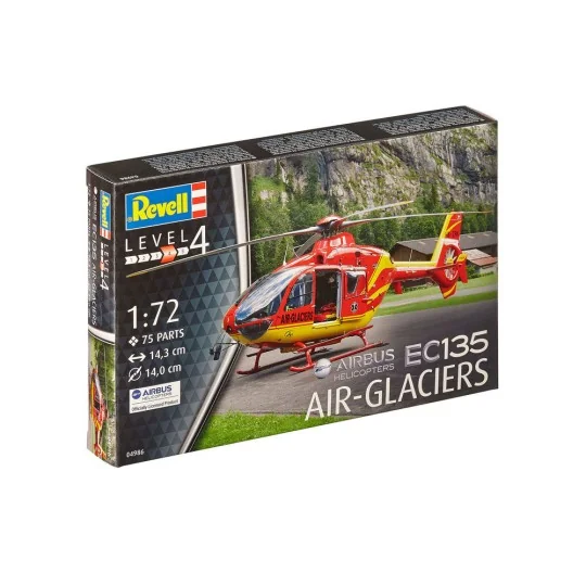 EC135 AIR-GLACIERS, 1/72 - Revell 04986