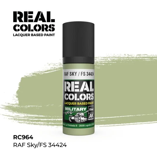 Real Colors: RAF Sky / FS 34424 17 ml. - AK Interactive RC964