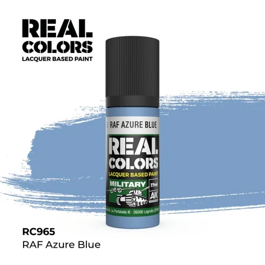 Real Colors: RAF Azure Blue 17 ml. - AK Interactive RC965