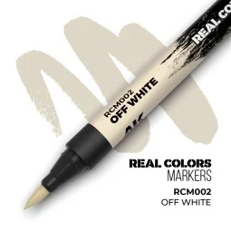 Real Colors Markers: OFF WHITE - AK Interactive RCM002 2