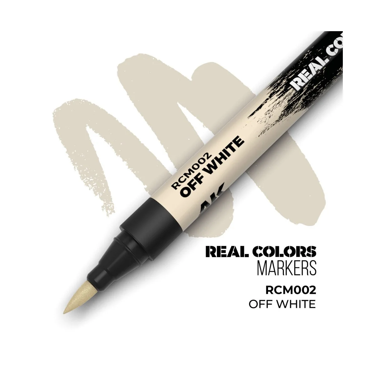 Real Colors Markers: OFF WHITE - AK Interactive RCM002