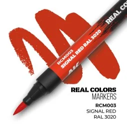 Real Colors Markers: SIGNAL RED RAL 3020 - AK Interactive RCM003 2