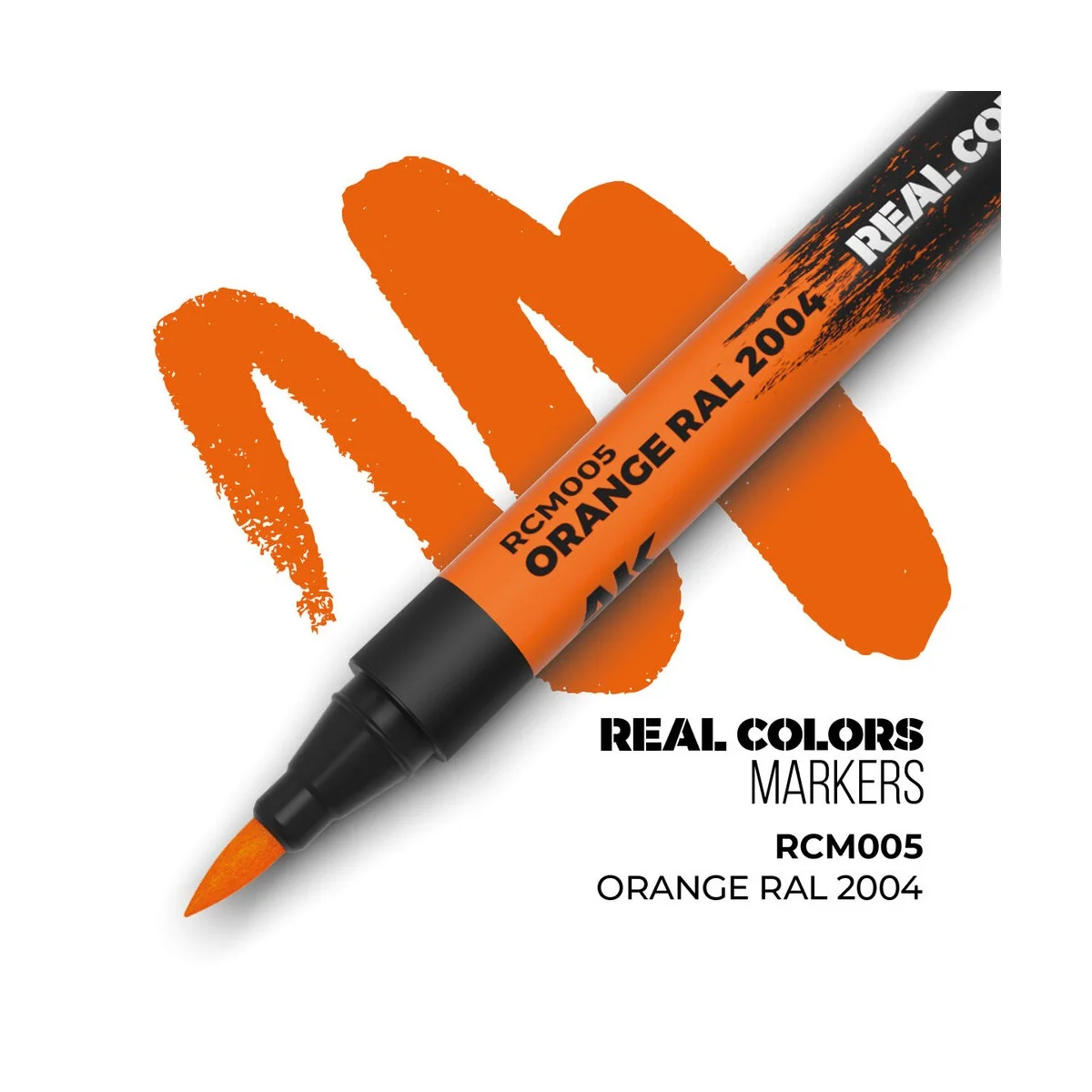 Real Colors Markers: ORANGE RAL2004 - AK Interactive RCM005