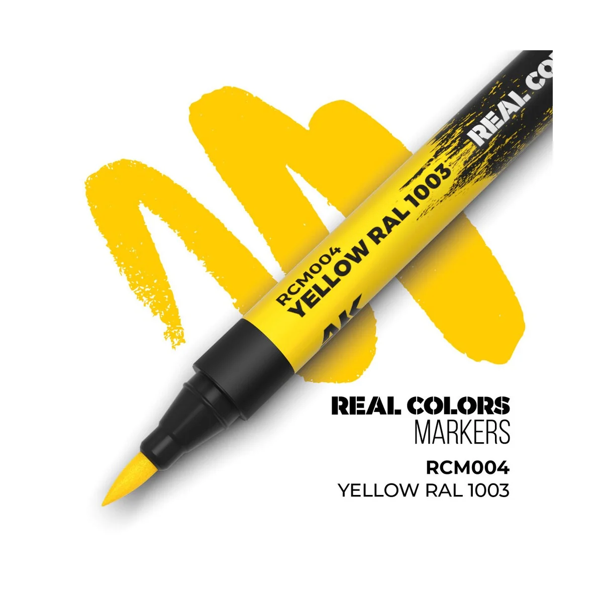 Real Colors Markers: YELLOW RAL1003 - AK Interactive RCM004