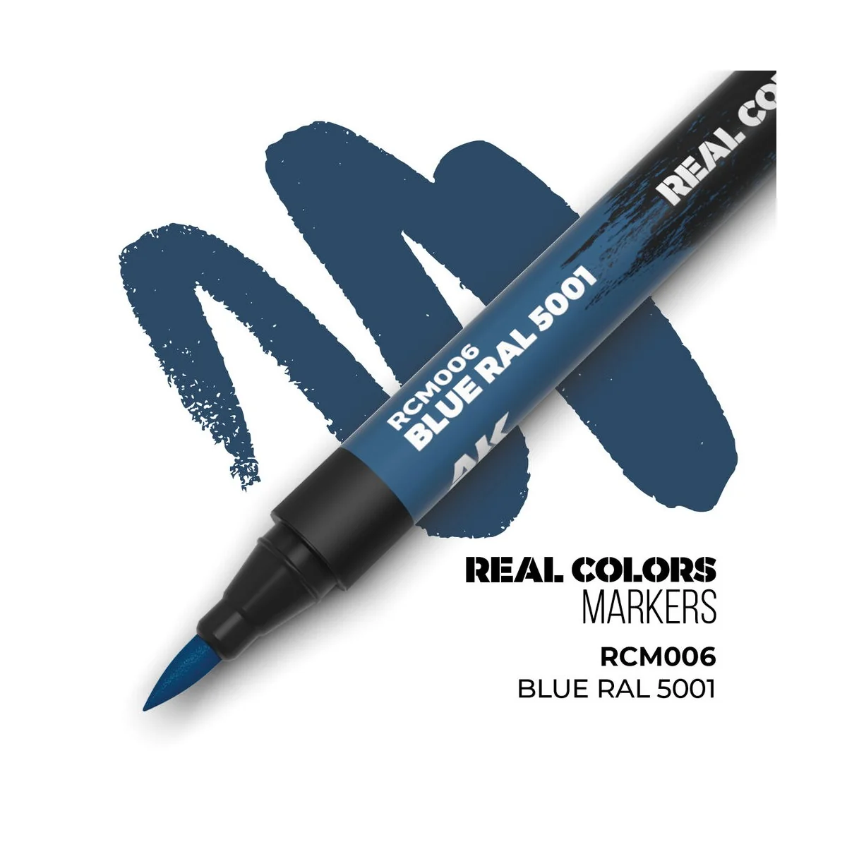 Real Colors Markers: BLUE RAL5001 - AK Interactive RCM006