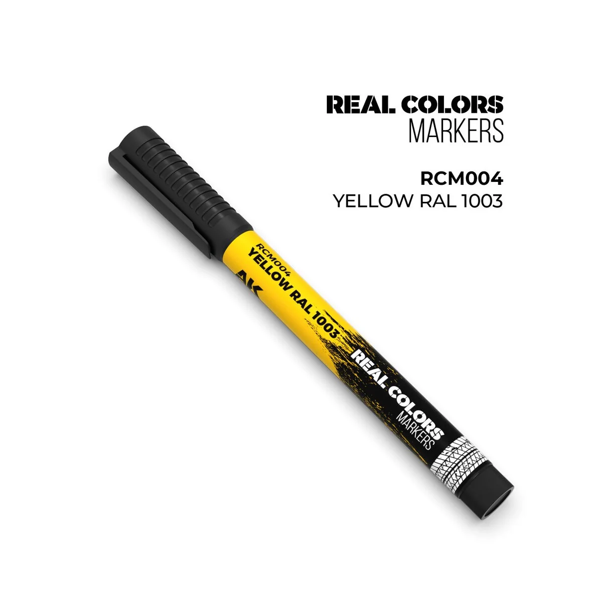 Real Colors Markers: YELLOW RAL1003 - AK Interactive RCM004