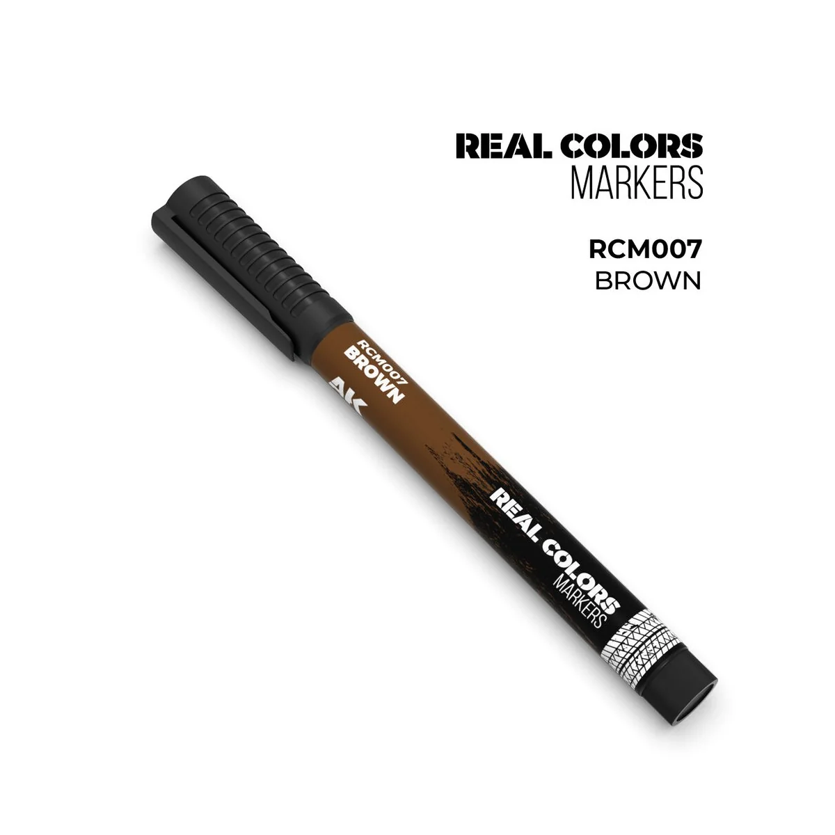 Real Colors Markers: BROWN - AK Interactive RCM007
