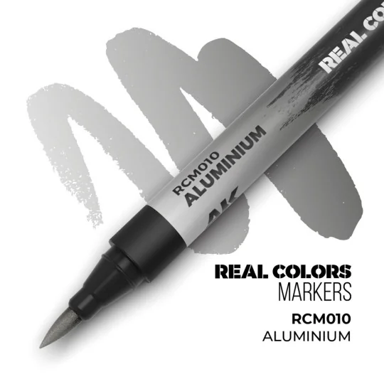 Real Colors Markers: ALUMINIUM - AK Interactive RCM010