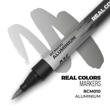Real Colors Markers: ALUMINIUM - AK Interactive RCM010