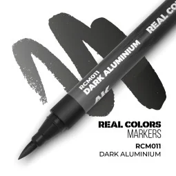 Real Colors Markers: DARK ALUMINIUM - AK Interactive RCM011 2