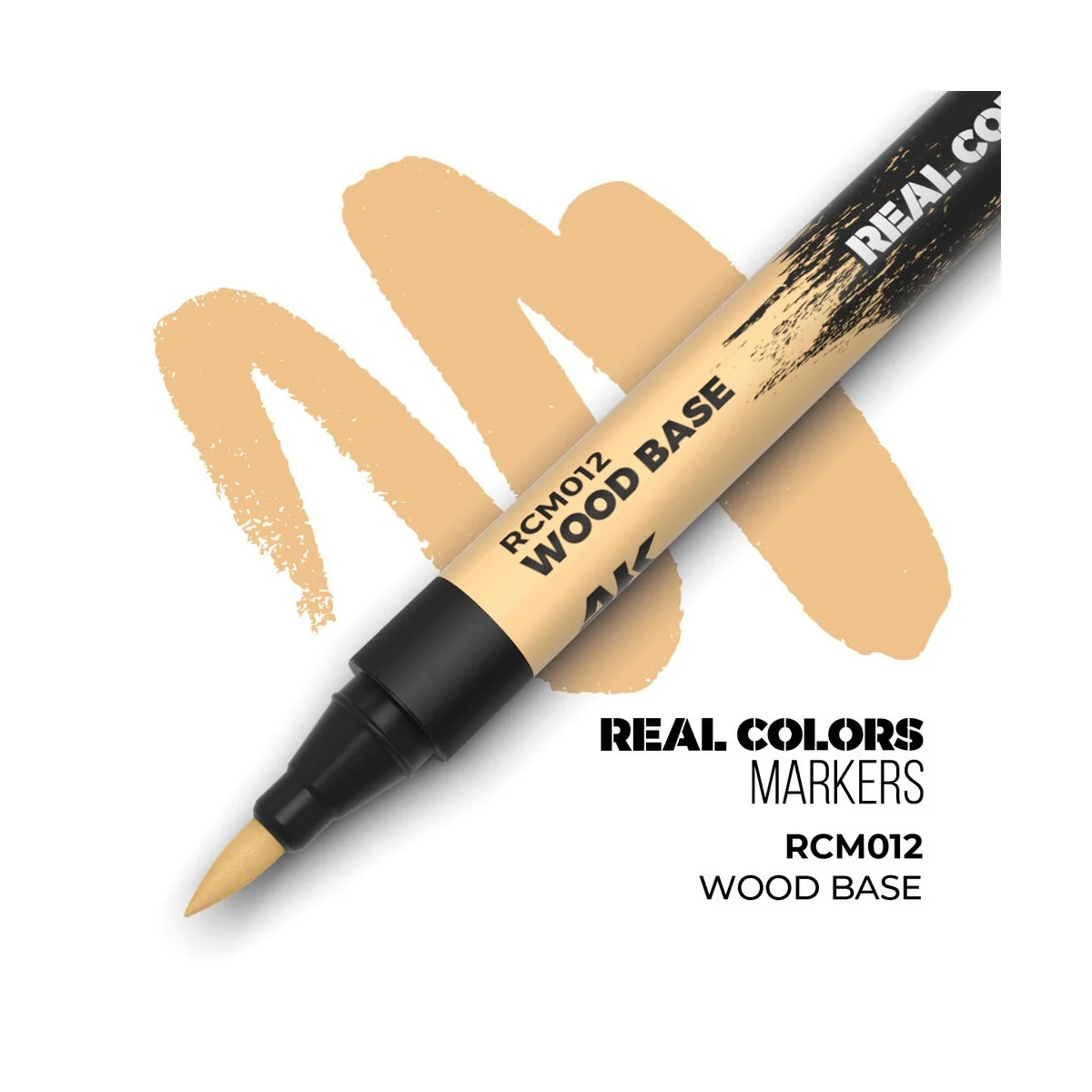 Real Colors Markers: WOOD BASE - AK Interactive RCM012
