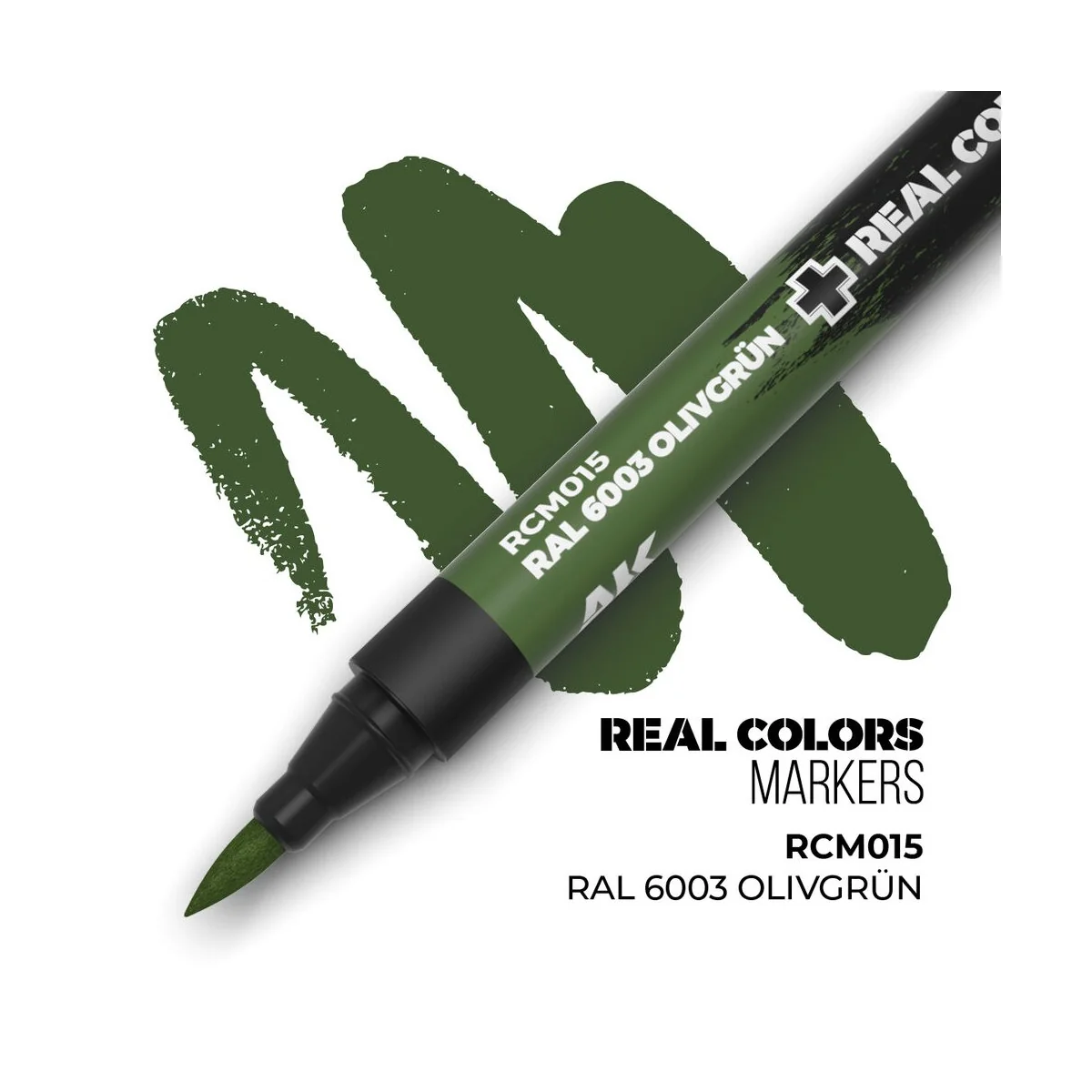Real Colors Markers: RAL 6003 OLIVGRÜN - AK Interactive RCM015