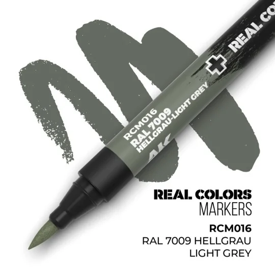 Real Colors Markers: RAL 7009 HELLGRAU-LIGHT GREY - AK Interactive ...