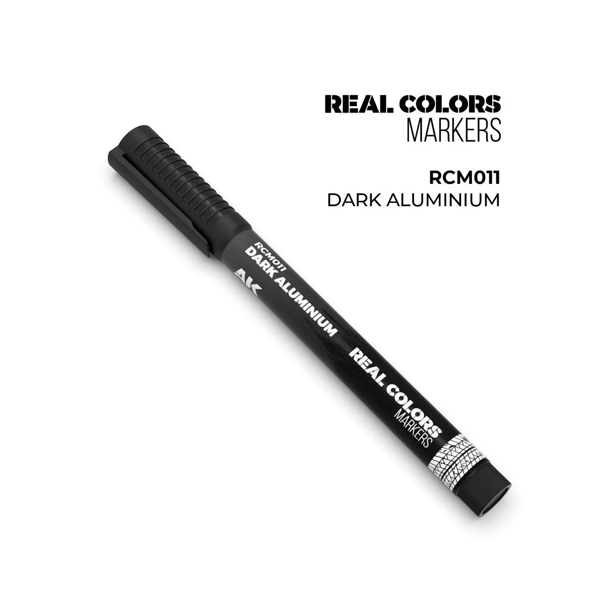 Real Colors Markers: DARK ALUMINIUM - AK Interactive RCM011