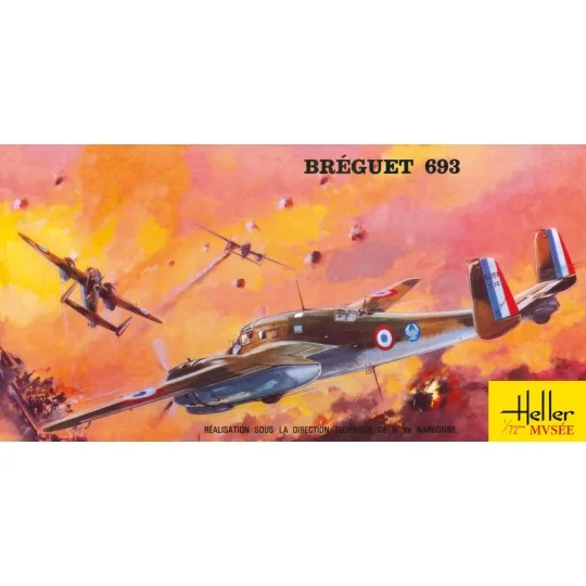 Breguet 693/2 - Heller Museum, 1/72 - Heller 80392