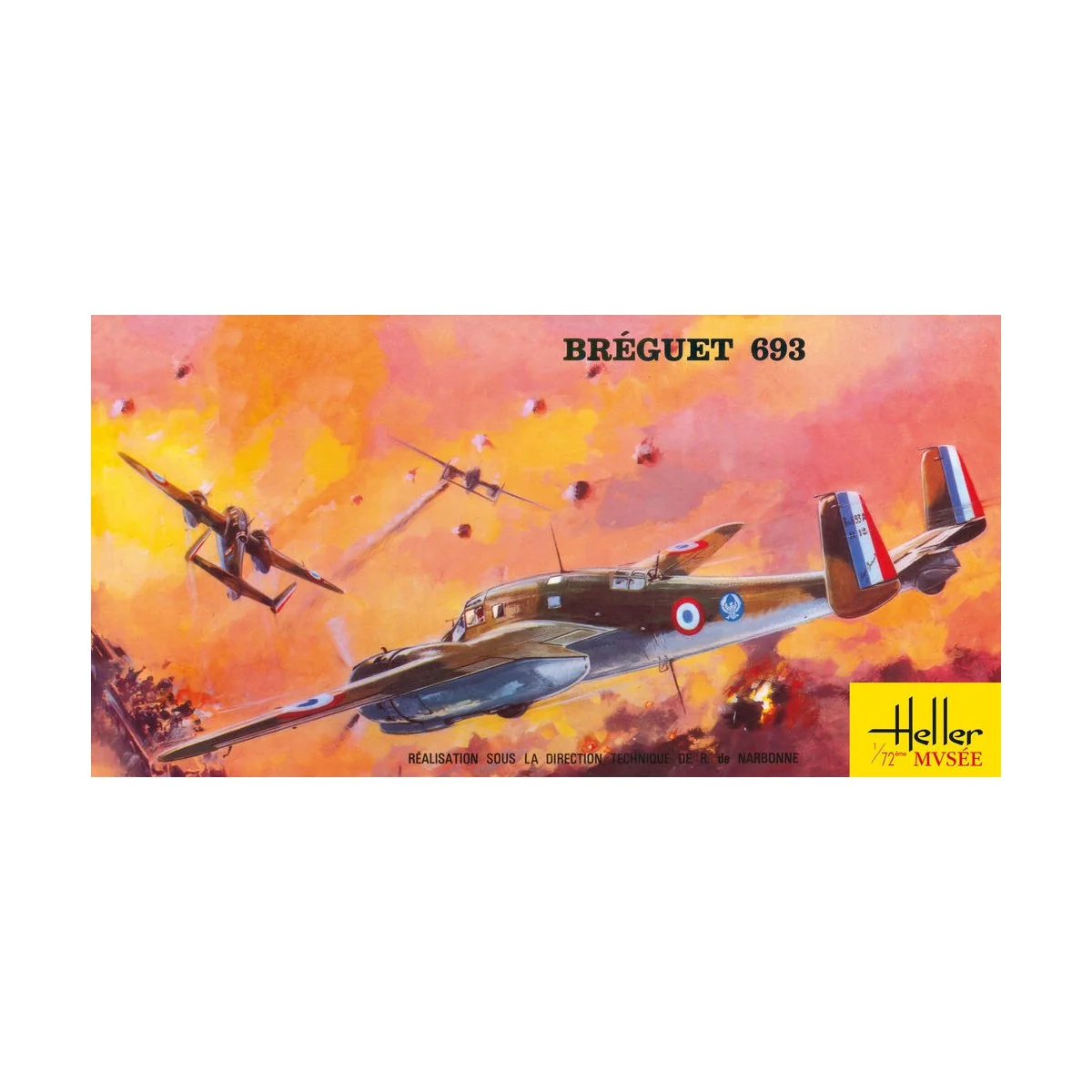 Breguet 693/2 - Heller Museum, 1/72 - Heller 80392