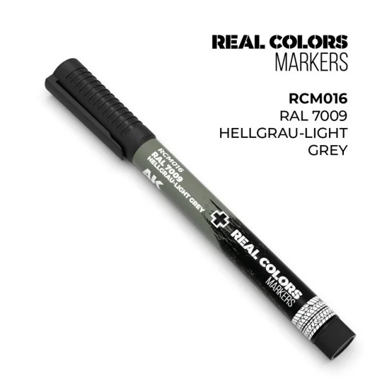 Real Colors Markers: RAL 7009 HELLGRAU-LIGHT GREY - AK Interactive ...