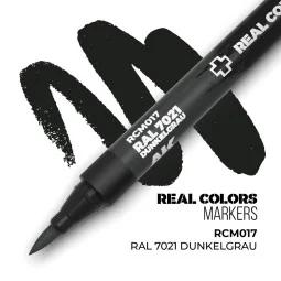 Real Colors Markers: RAL 7021 DUNKELGRAU - AK Interactive RCM017 2