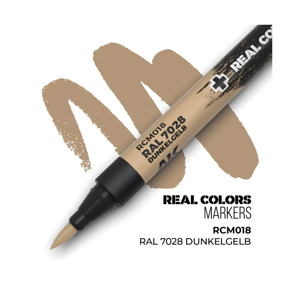 Real Colors Markers: RAL 7028 DUNKELGELB - AK Interactive RCM018
