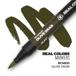 Real Colors Markers: OLIVE DRAB - AK Interactive RCM021 2
