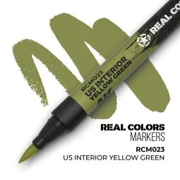 Real Colors Markers: US INTERIOR YELLOW GREEN - AK Interactive RCM023 2