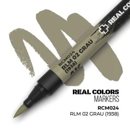 Real Colors Markers: RLM 02 GRAU (1938) - AK Interactive RCM024 2