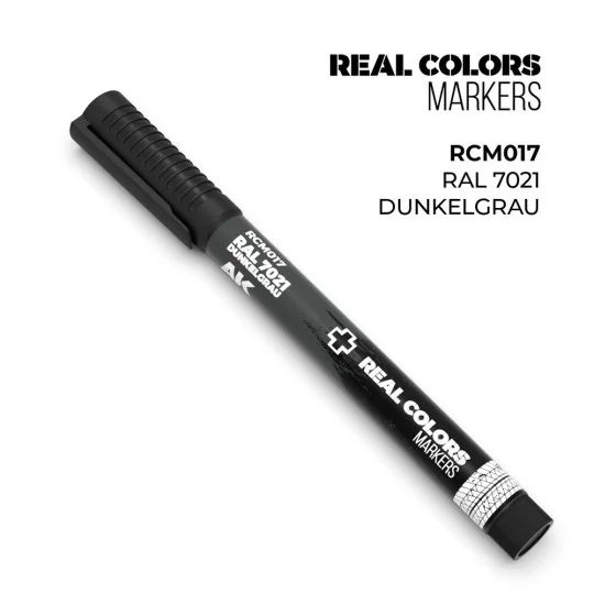 Real Colors Markers: RAL 7021 DUNKELGRAU - AK Interactive RCM017