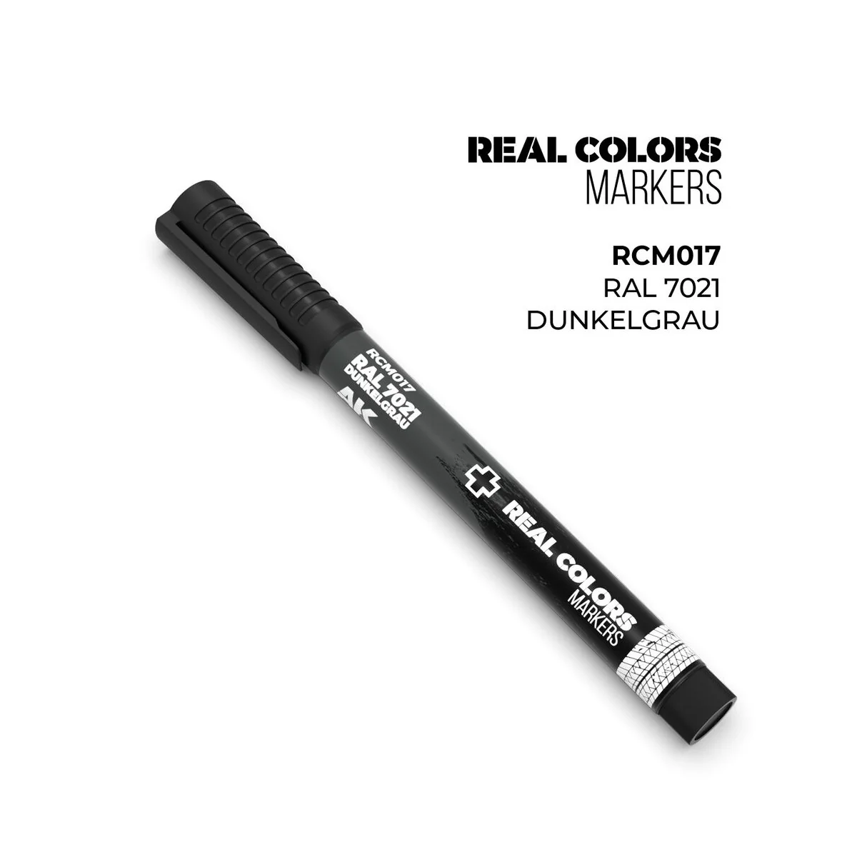 Real Colors Markers: RAL 7021 DUNKELGRAU - AK Interactive RCM017