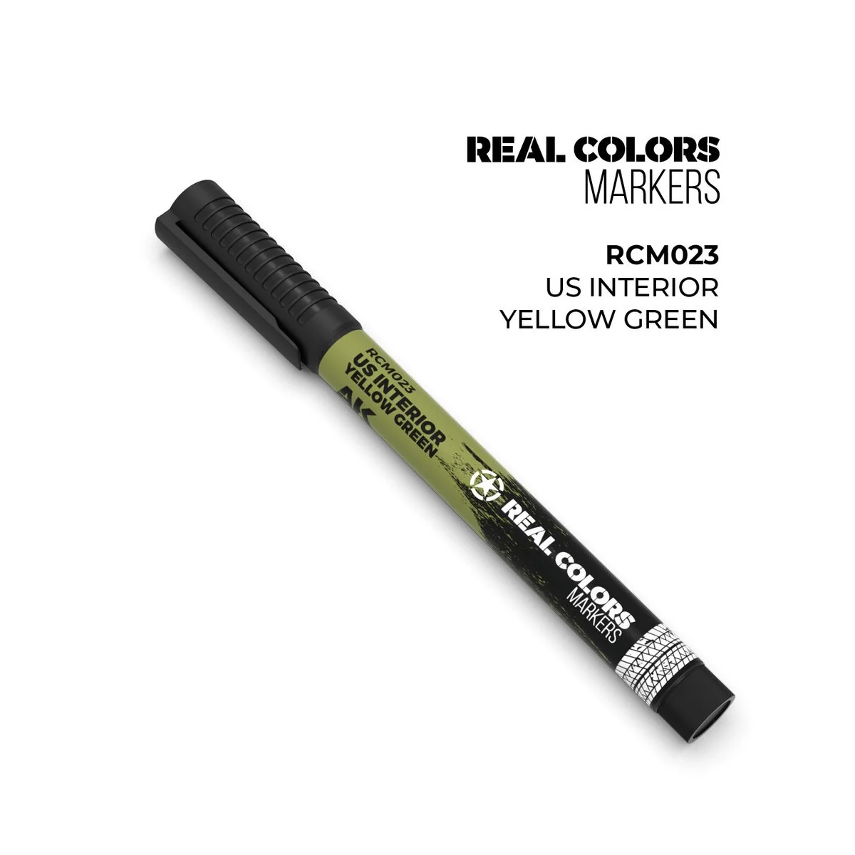Real Colors Markers: US INTERIOR YELLOW GREEN - AK Interactive RCM023