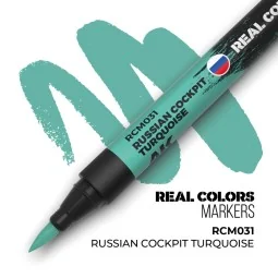 Real Colors Markers: RUSSIAN COCKPIT TORQUOISE - AK Interactive RCM031 2