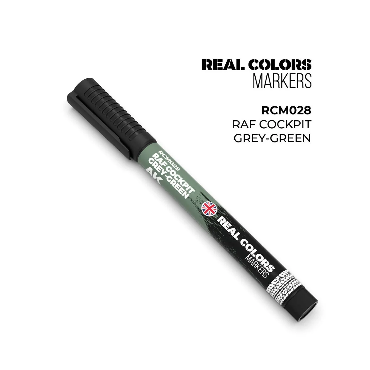 Real Colors Markers: RAF COCKPIT GREY-GREEN - AK Interactive RCM028