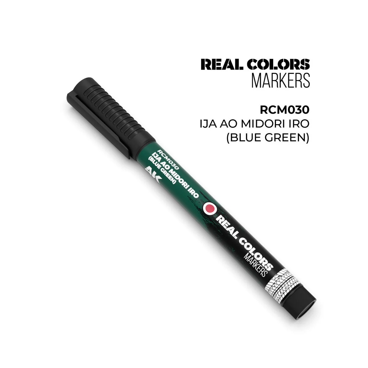 Real Colors Markers: IJA AO MIDORI IRO (BLUE GREEN) - AK Interactiv...