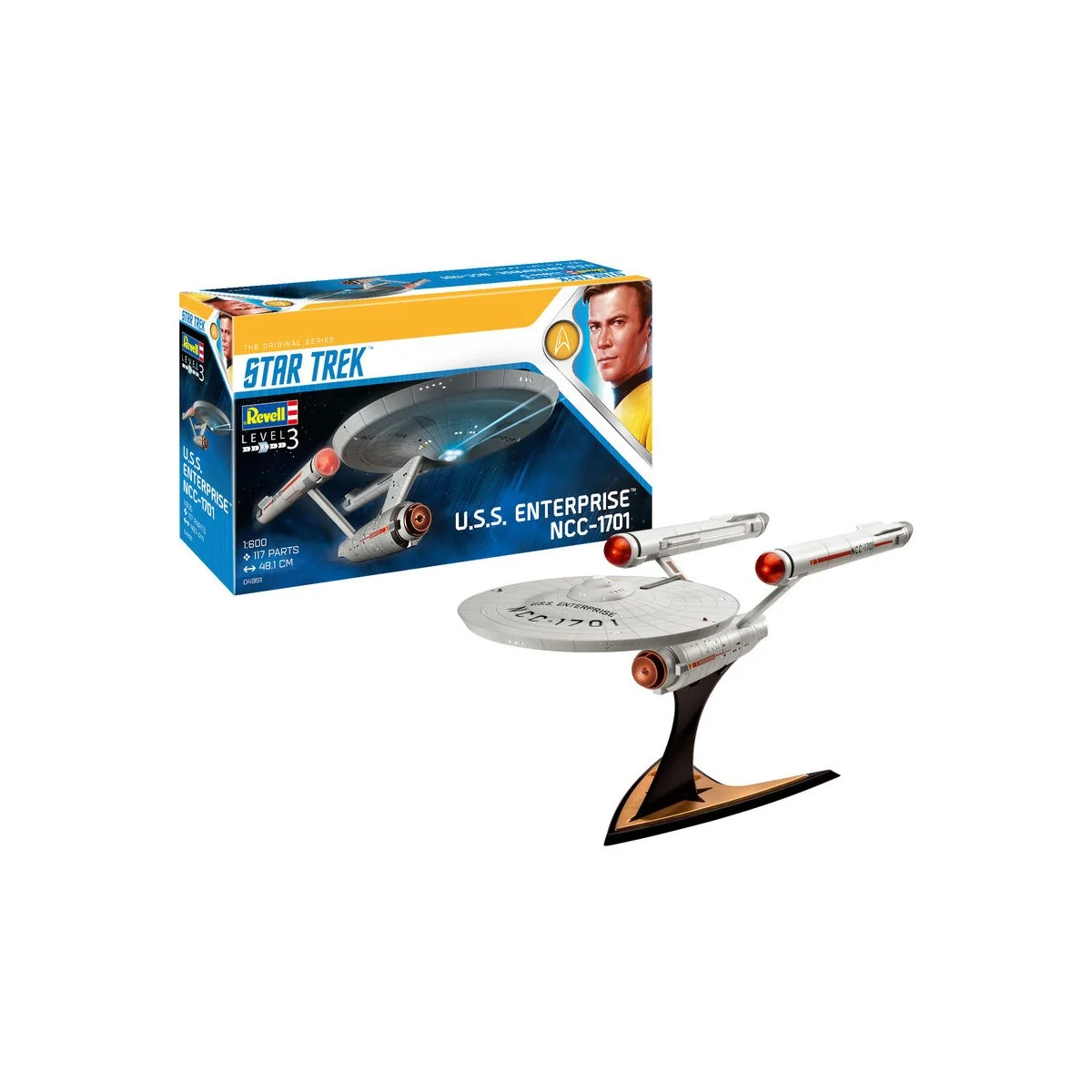 U.S.S. Enterprise NCC-1701 (TOS), 1/600 - Revell 04991