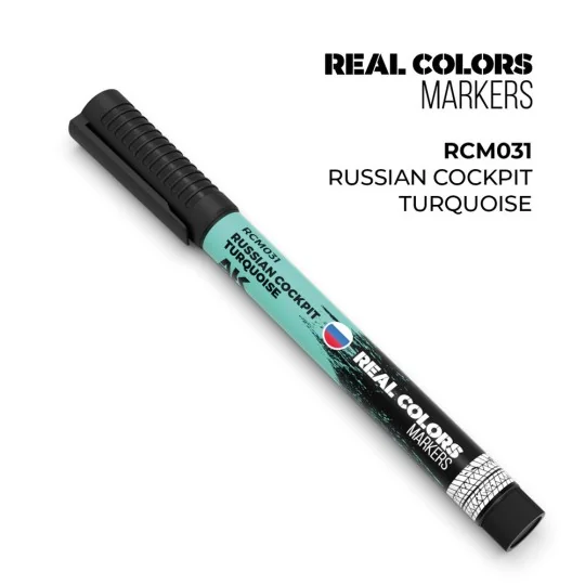 Real Colors Markers: RUSSIAN COCKPIT TORQUOISE - AK Interactive RCM031